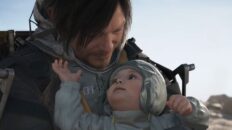 A screenshot of Sam and Lou, from Death Stranding 2